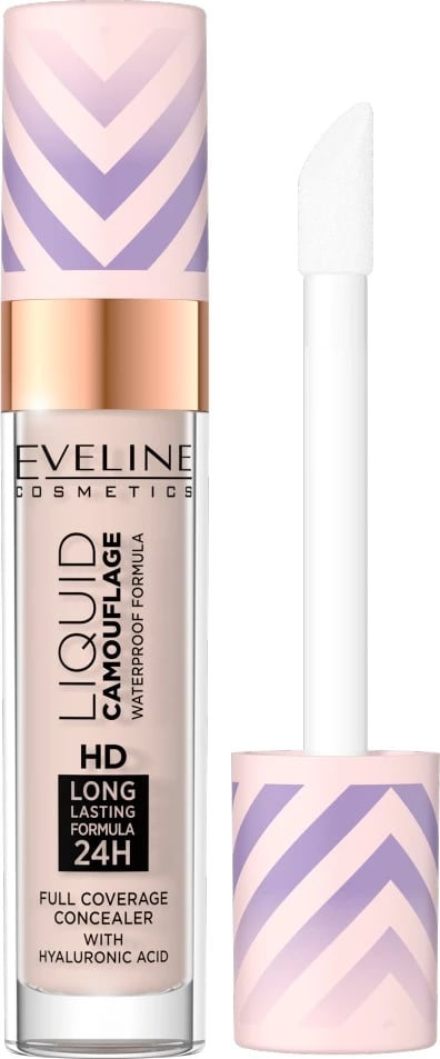 Korrektor Eveline Cosmetics Liquid Camouflage Waterproof 02 Light Vanilla 7.5ml