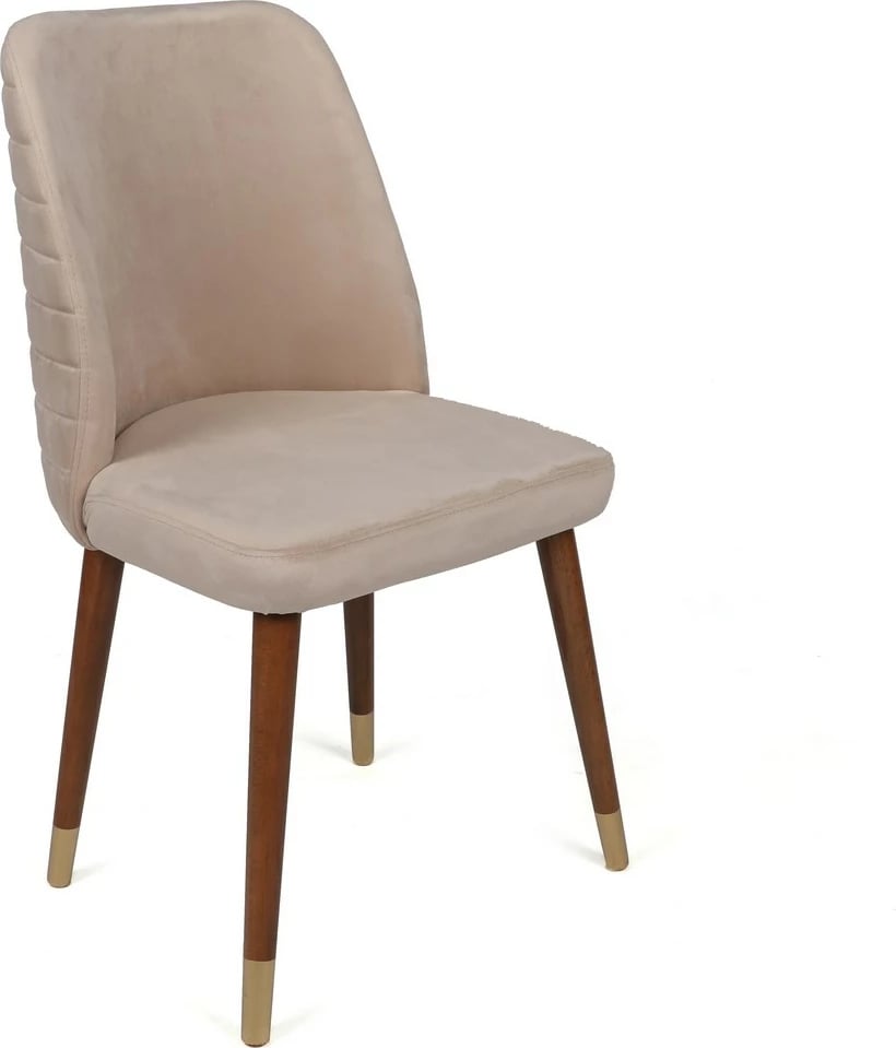Set karrigesh (4 copë), Hanah Home, Hugo-387 V4, krem dhe ari