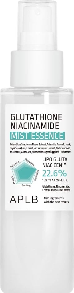 Mist për fytyrë për femra APLB Glutathione Niacinamide Essence, 105ml