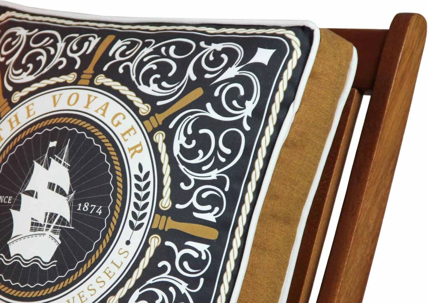 Jastëk dekorativ Evila Originals, YM1184, shumëngjyrësh, 42x42cm