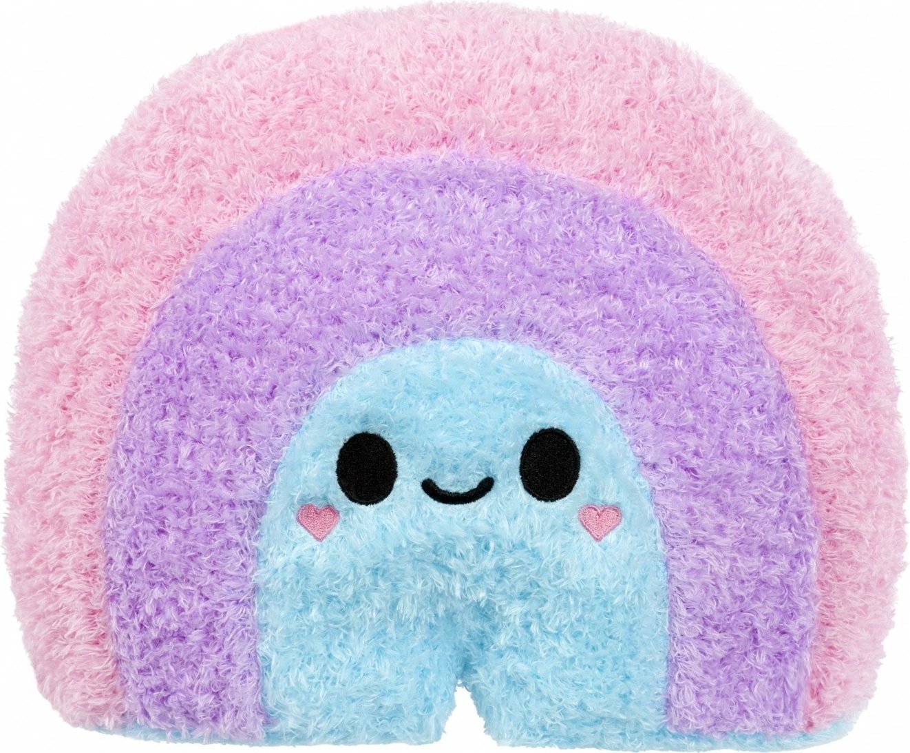 Lodër pelushi Fluffie Stuffiez Rainbow, e madhe, shumëngjyrëshe