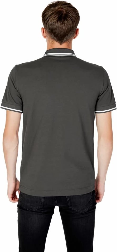 Maicë polo për meshkuj EA7 Emporio Armani, gri