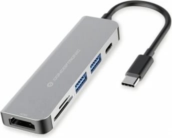 Docking station Conceptronic USB-C HDMI 2xUSB-A3.0 60WPD 15cm gri