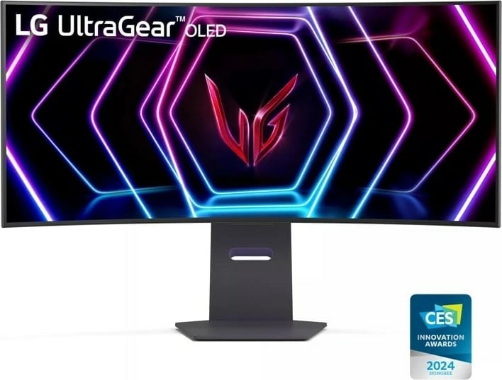Monitor LG UltraGear 39GS95QE-B, 39 inç, OLED, 3440x1440, 0.03ms, i zi