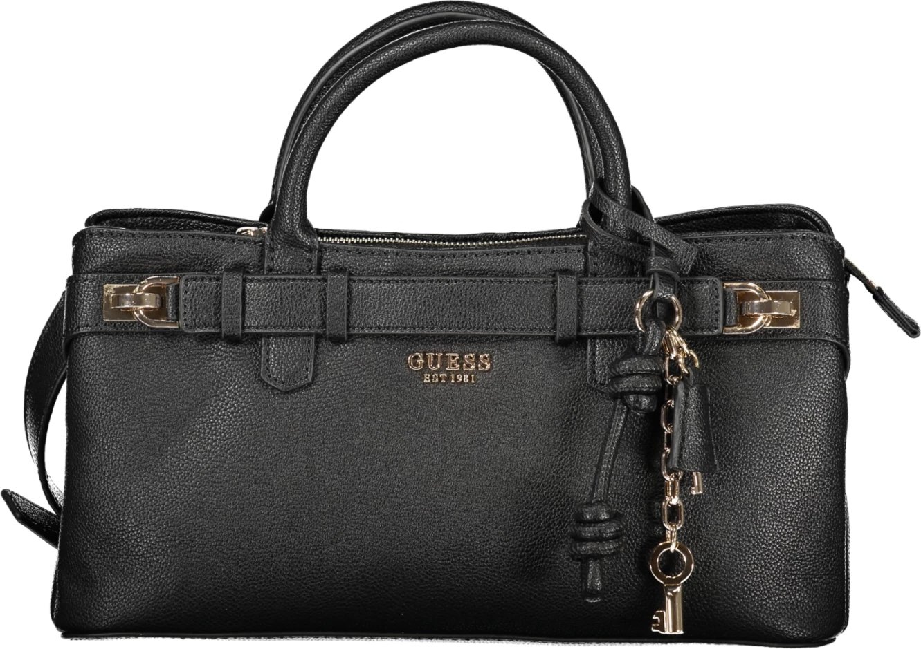 Çantë për femra GUESS JEANS Gregoria, e zezë