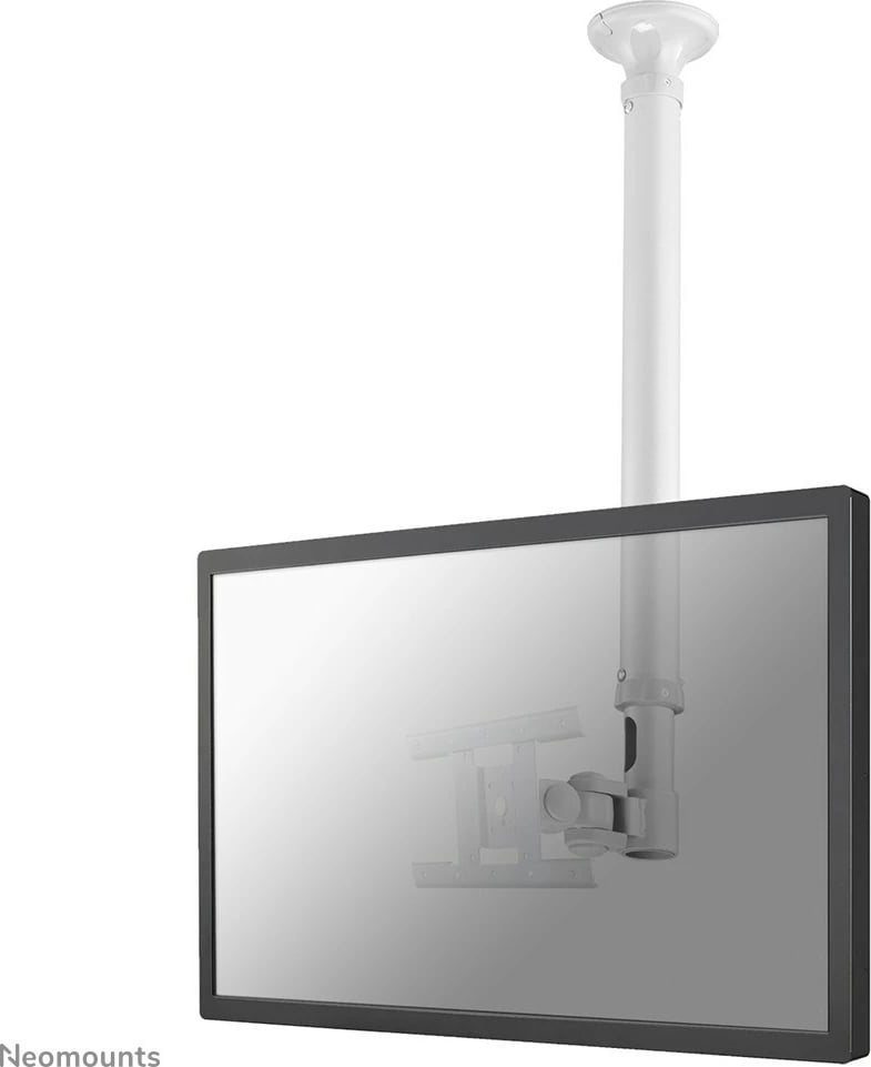 Mbajtës tavani Newstar FPMA-C100WHITE për monitor/TV deri 30 inç, i bardhë