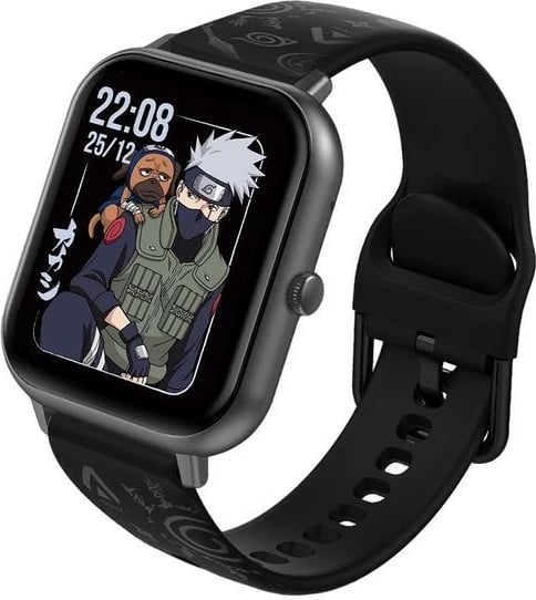 Smartwatch abyx Fit Touch 3 Kakashi Hatake, 1.83", IP67, Bluetooth 5.1, e zezë