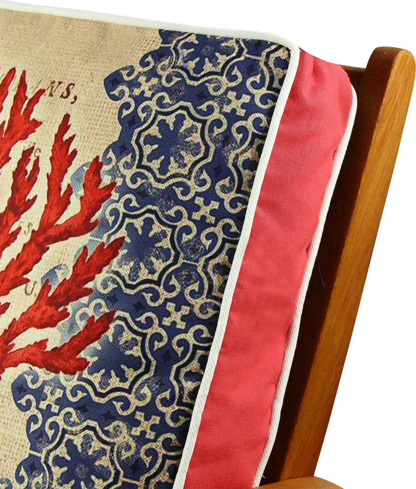 Jastëk dekorativ Aberto Design, YM1002, shumëngjyrësh, 42x42cm