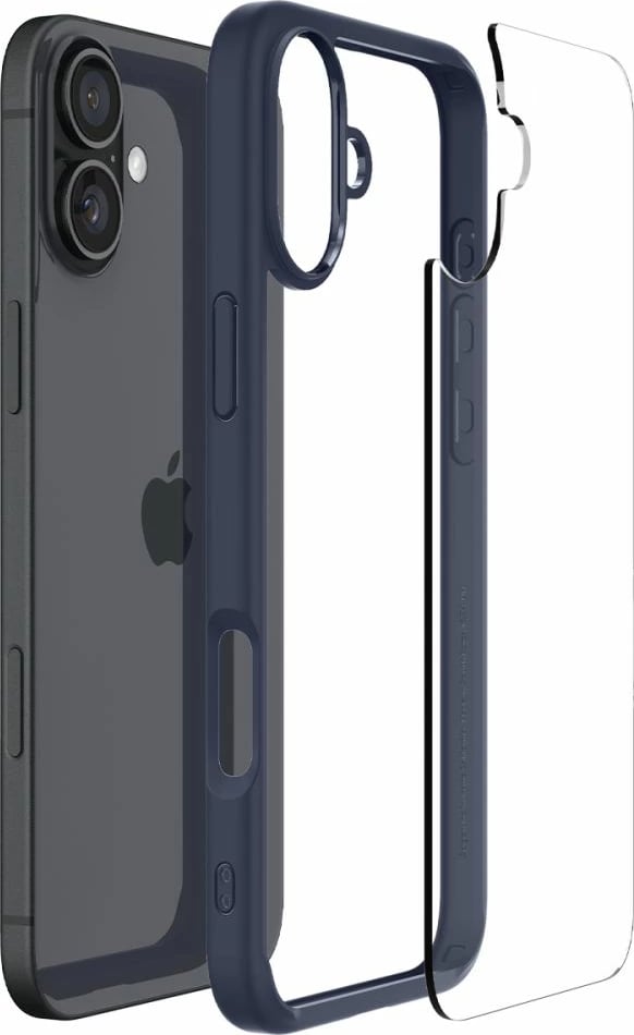 Mbështjellës Spigen Ultra Hybrid MagSafe për iPhone 16, Blu