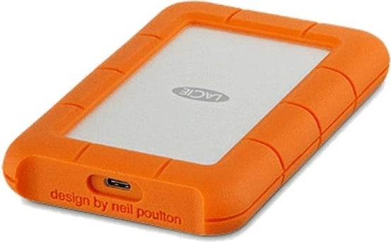 Hard disk i jashtëm LaCie Rugged STFR1000800, 1TB, 2.5", USB 3.1, Portokalli