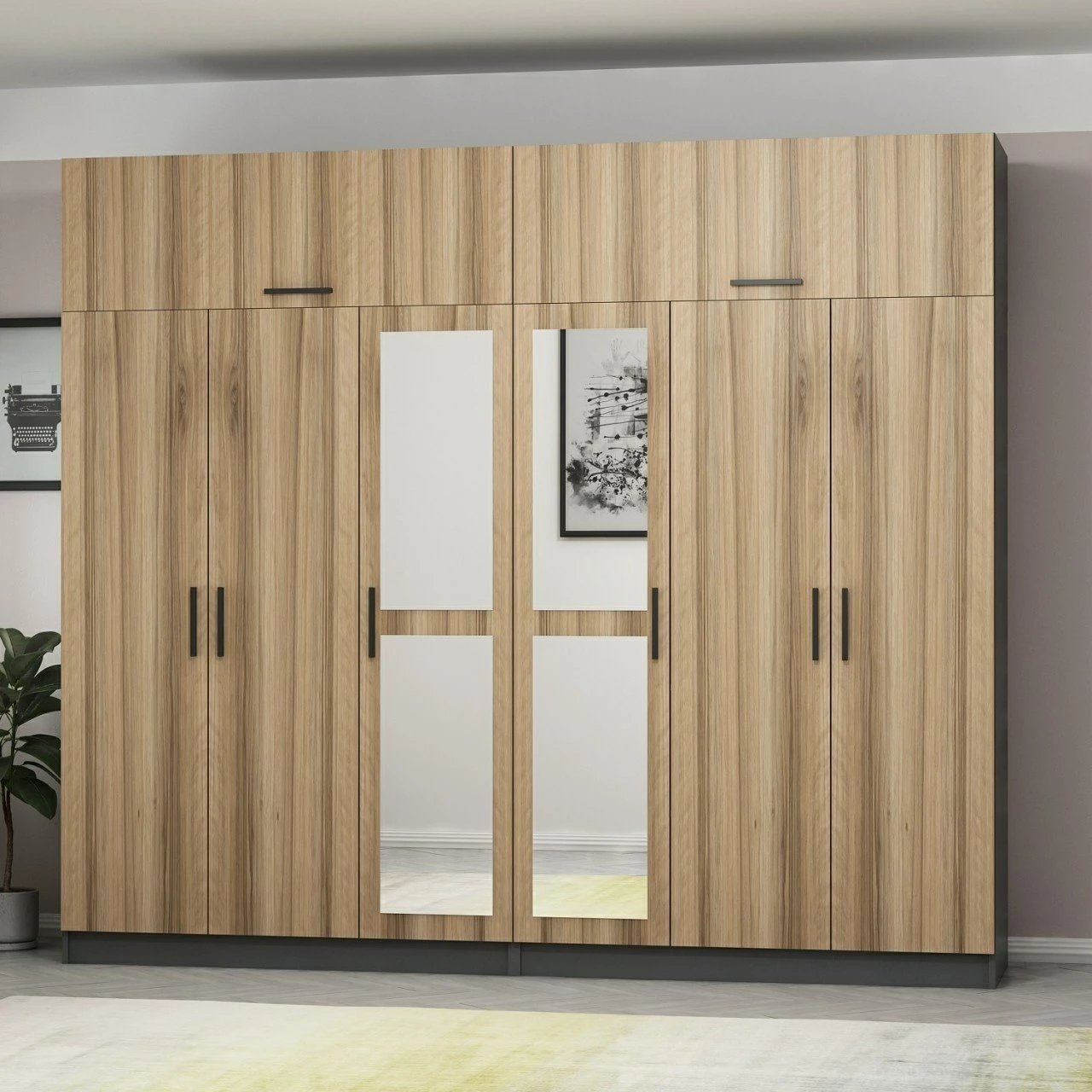 Dollap Skye Decor, ngjyrë dore, 5216