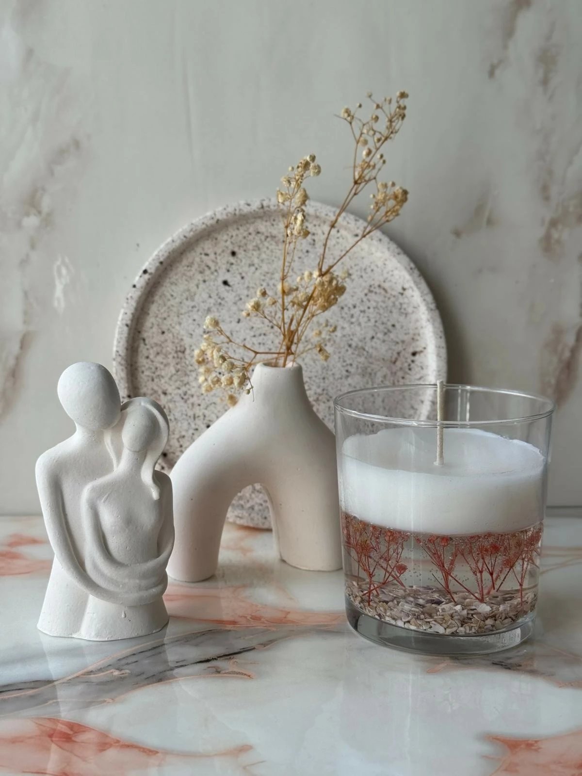 Set qirinjsh (4 copë), Evila Originals, Glamour Candle 31ST