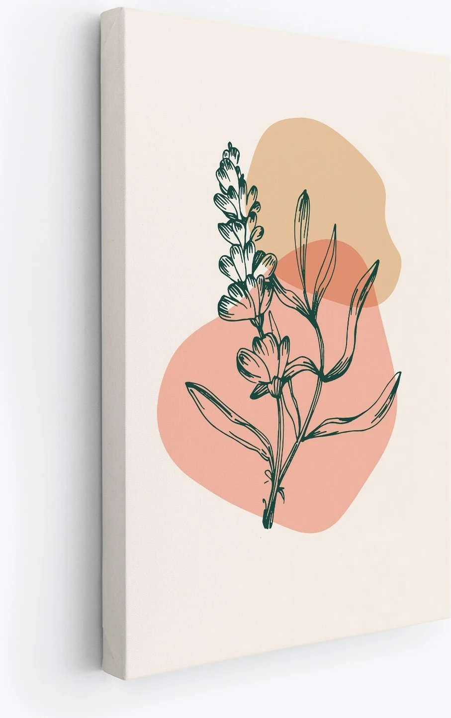 Pikturë dekorative në kanavacë, Wallity, Ersysb048, shumëngjyrëshe, 50x70cm