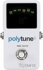Pedal tunues TC Electronic POLYTUNE 3, Bardhë