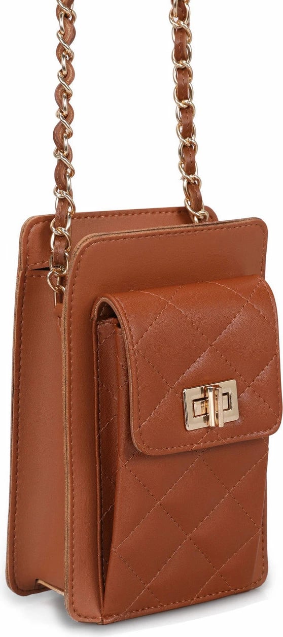 Çantë crossbody ngjyrë tan Lucky Bees, 305
