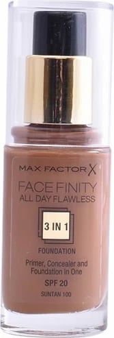Fondatinë Max Factor Facefinity 3 in 1 unisex Suntan 100 30ml