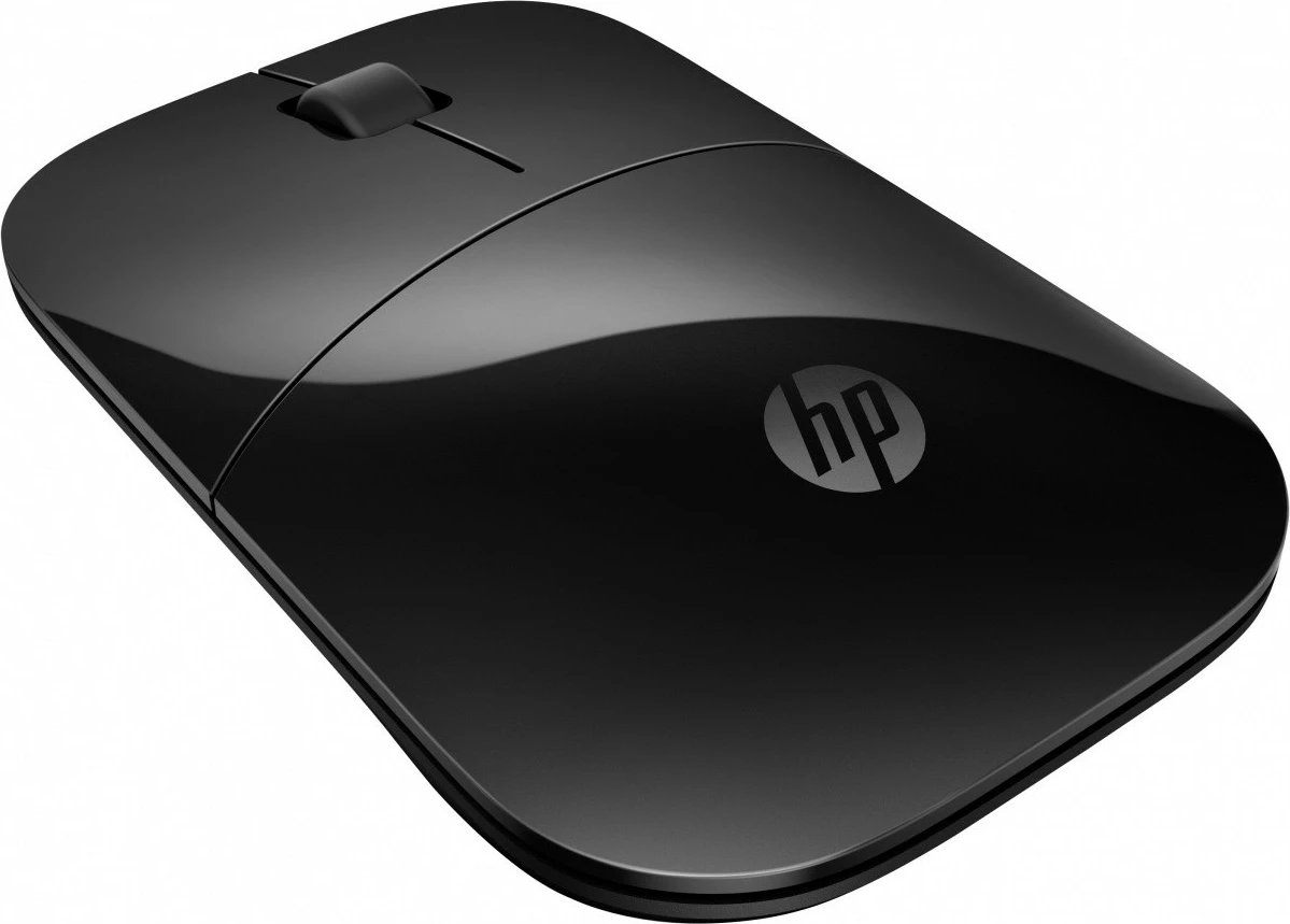 Maus pa tel, HP Z3700 (V0L79AA), 1200 DPI, 2.4 GHz me nano marrës USB, 3 butona, e zezë