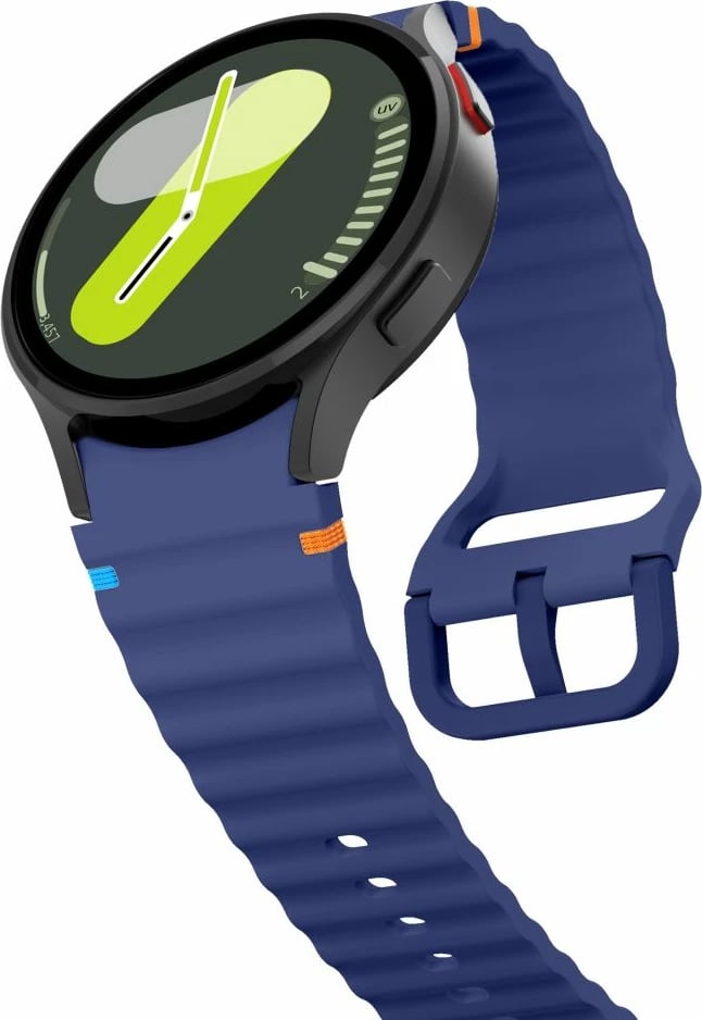 Rrip silikoni për smartwatch Tech-Protect për Samsung Galaxy Watch 4/5/5 Pro/6/7/FE, Blu