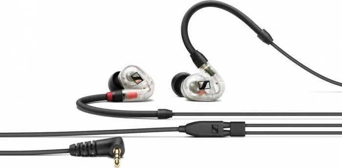 Kufje in-ear Sennheiser IE 100 PRO Clear, me kabllo, të zeza