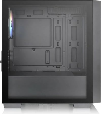 Kasë Thermaltake Versa H16 TG ARGB, micro tower, xham i temperuar, e zezë