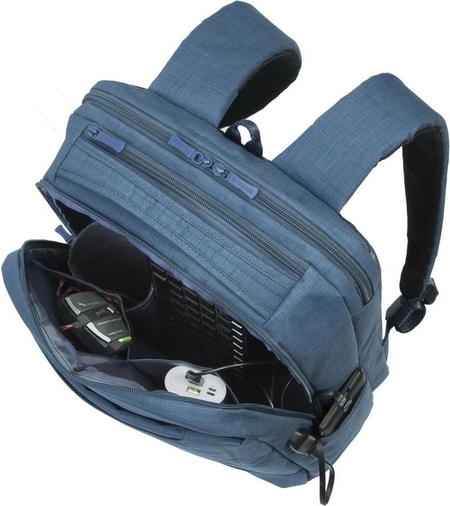 Çantë shpine RIVACASE NB Rucksack Biscayne 17.3" blu