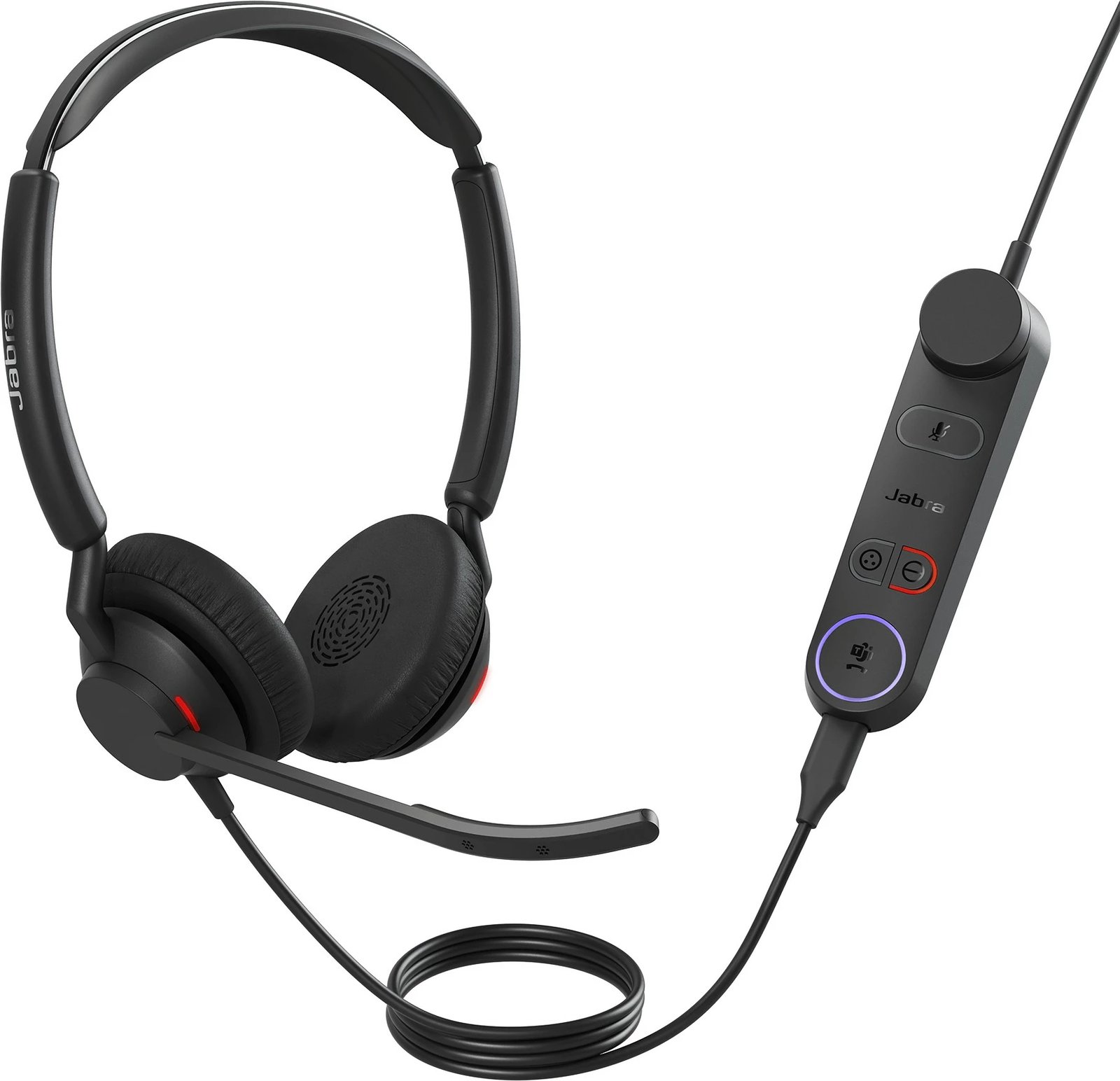 Kufje Jabra Engage 50 II, USB-C MS Stereo, me kabllo, për zyrë/qendër thirrjesh, të zeza
