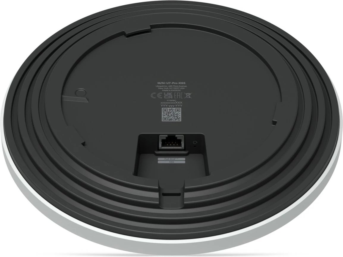 Access point Ubiquiti U7 Pro XGS, WiFi 7, 8-stream, 10GbE, i bardhë