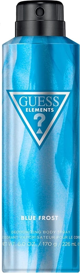 Deodorant spray Guess Elements Blue Frost për meshkuj 226ml