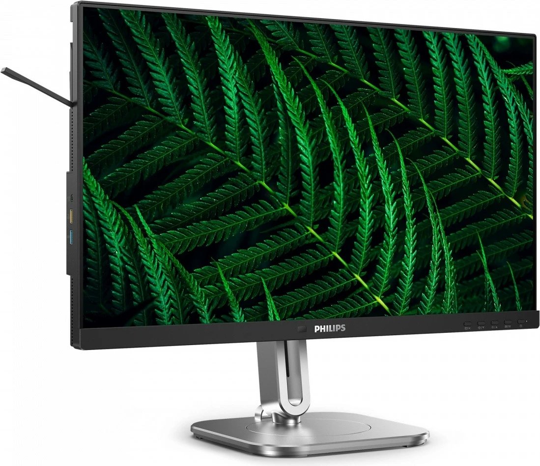 Monitor Philips 24B2G5200, 23.8", IPS, Full HD, 100Hz, me altoparlantë, Grafit