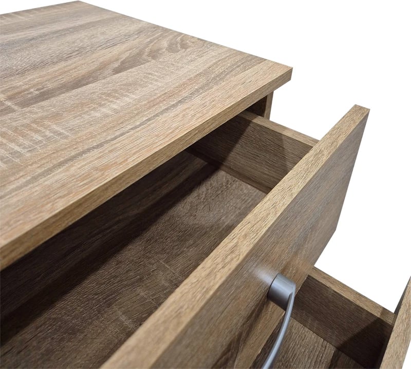 Komodinë Athos, ngjyrë sonoma, 48x40x41.5cm