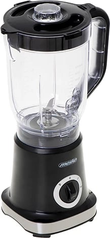 Blender, Mesko, MS 4079, 1.8L 1000W max 2 shpejtësi + Pulse, gotë plastike BPA-free, thikë inoksi 4-tejshme, e zezë Blender, Mesko, MS 4079, 1.8L 1000W max 2 shpejtësi + Pulse, gotë plastike BPA-free, thikë inoksi 4-tejshme, e zezë
