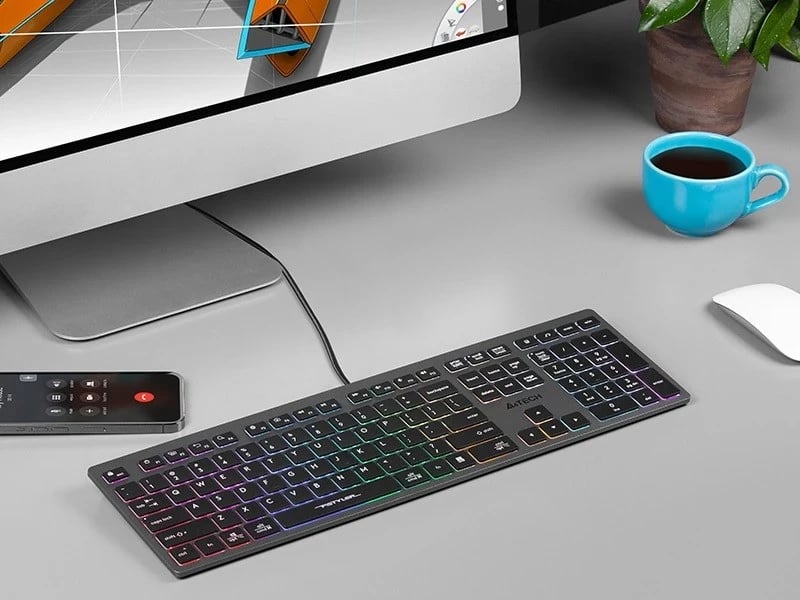 Tastierë A4Tech FSTYLER FX60H, e zezë