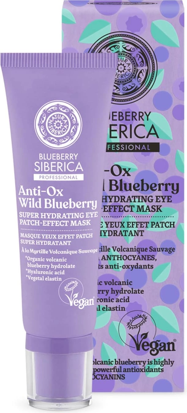 Maskë për sy Natura Siberica Blueberry Anti-Ox Wild Blueberry 30ml