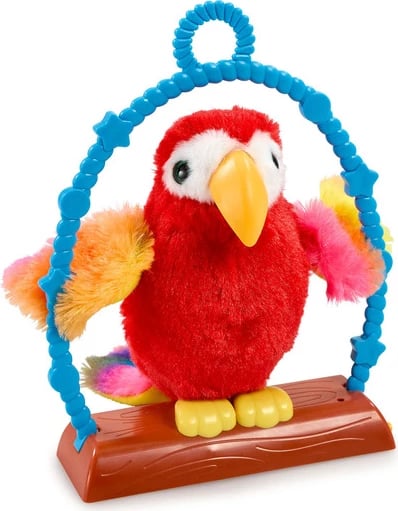 Pitter Patter Pets Talk Back Parrot Electronic Pet