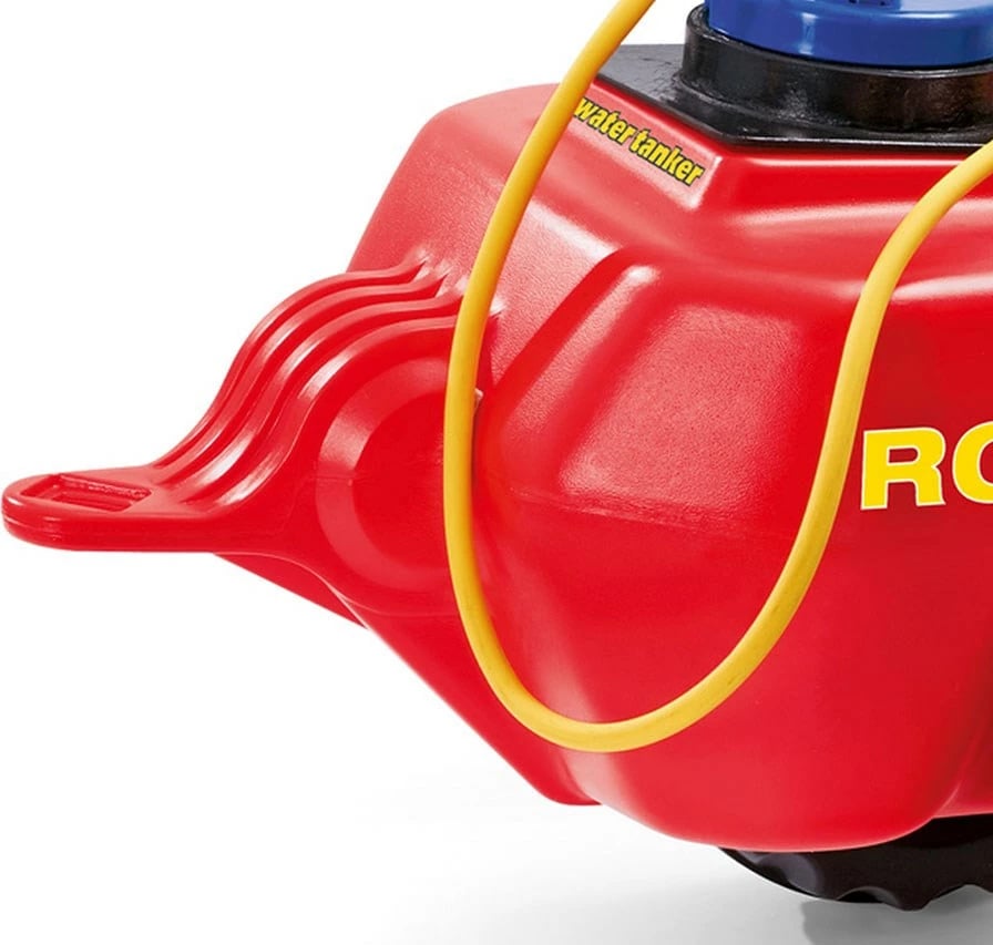 rimorkio cisternë lodër Rolly Toys Vacumax Fire me pompë dhe spërkatës, 15 L, e kuqe