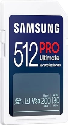Kartelë memorie Samsung PRO Ultimate 512 GB SDXC UHS-I, e bardhë