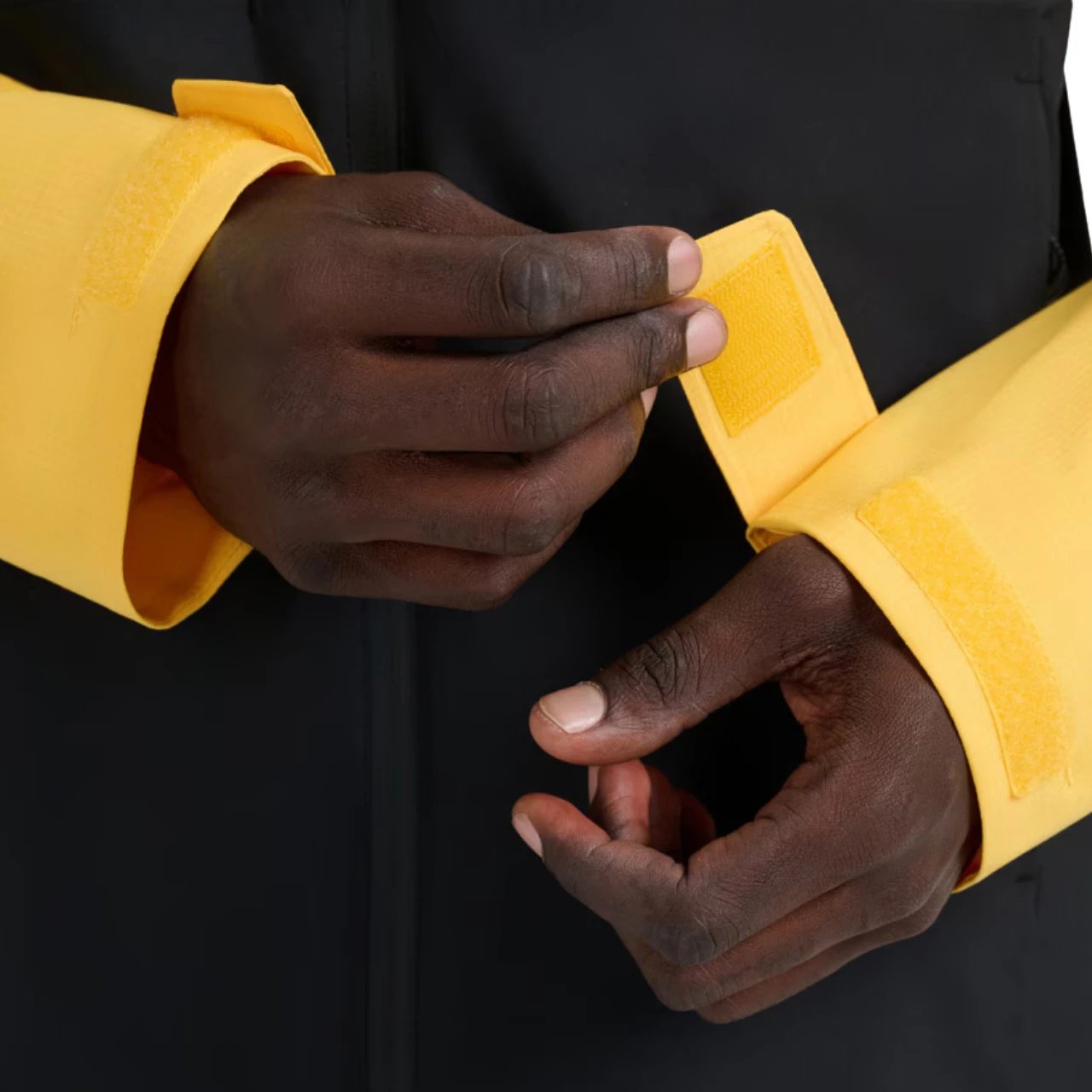 Jakne trekking për meshkuj 4F, e verdhë