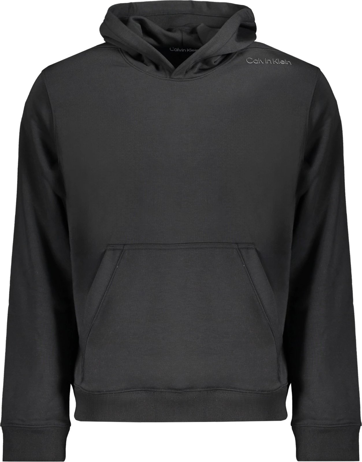 Duks për meshkuj Calvin Klein zip-up, e zezë