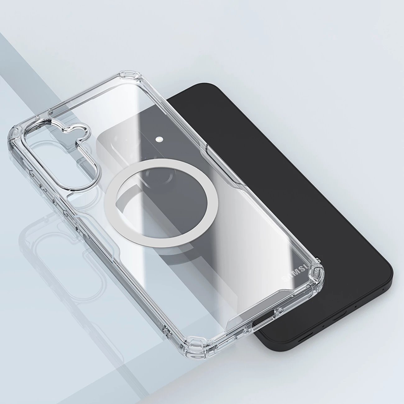 Mbështjellës Nillkin Nature Pro Magnetic për Samsung Galaxy A56 5G, Transparent