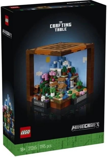 Set LEGO Minecraft 21265 The Crafting Table, 1195 copë