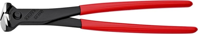 Knipex end-cutting nipper 68 01 280, çelik, dorezë plastike, 280mm, e kuqe