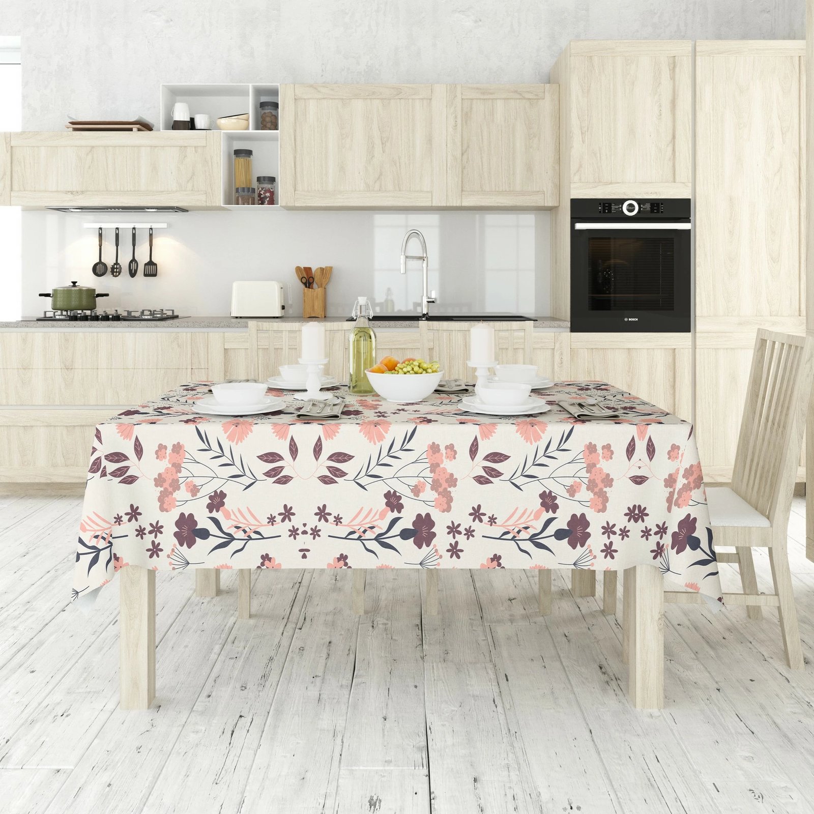 Mbulesë tavoline Hermia, Asr-tblclt25-42, 140x220 cm