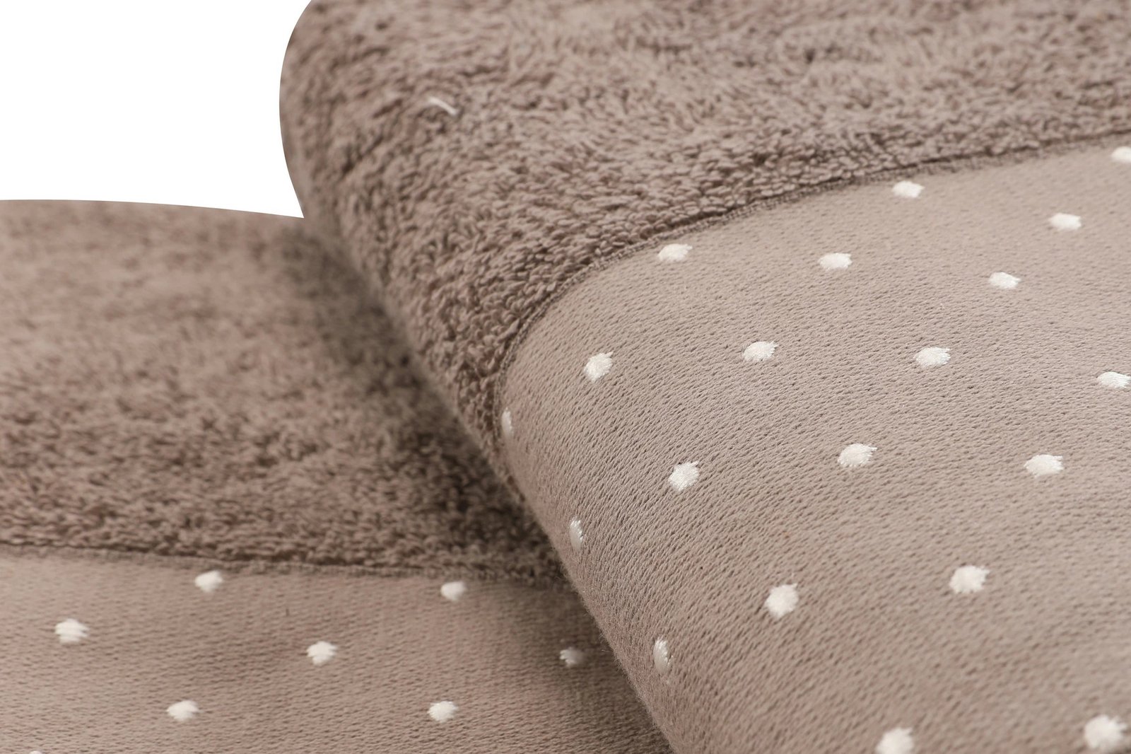 Set peshqirësh për duar (2 copë), Mijölnir, Pitircik, ngjyrë kafe-bardhë