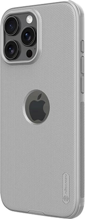 Mbështjellës Nillkin Super Frosted Shield Pro për iPhone 16 Pro, Gri