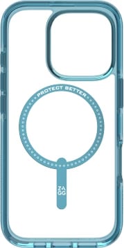 Mbështjellës Zagg Santa Cruz Snap MagSafe për iPhone 16 Pro, Blu