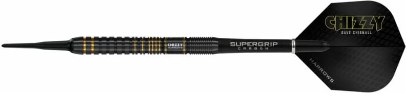 Shigjeta darts Harrows për meshkuj/femra, të zeza