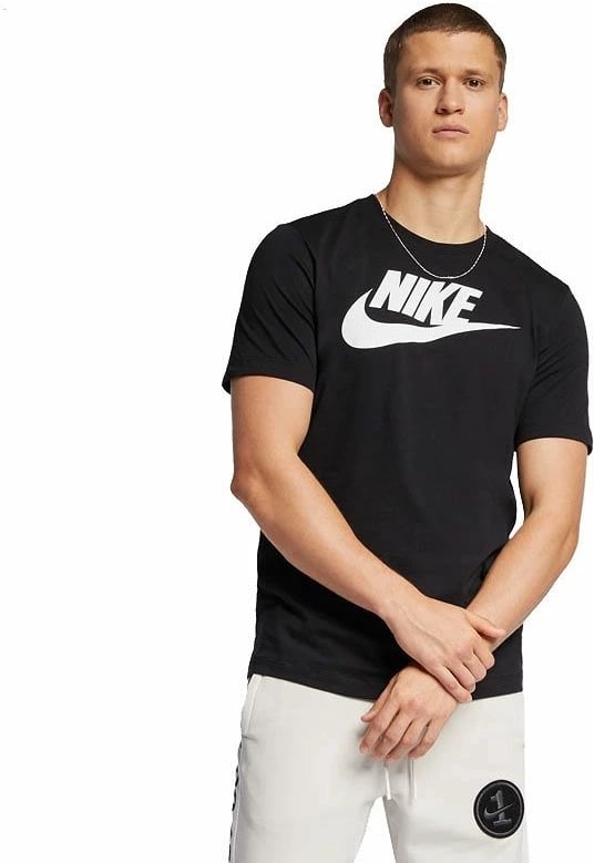 Maicë për meshkuj Nike, e zezë