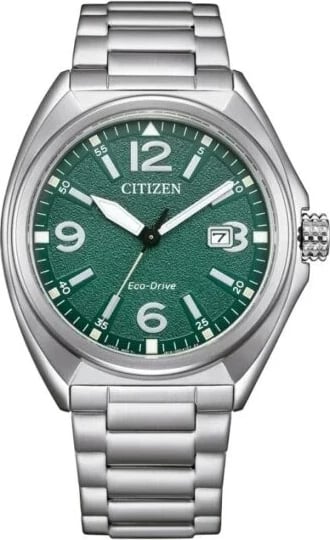 Orë dore CITIZEN AW1571-76X për meshkuj, e gjelbër