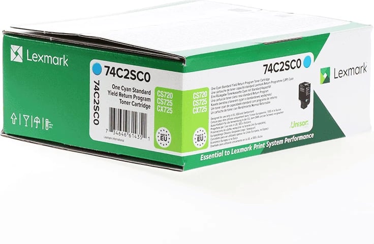 Toner Lexmark 74C2SC0 7000 faqe XL cian
