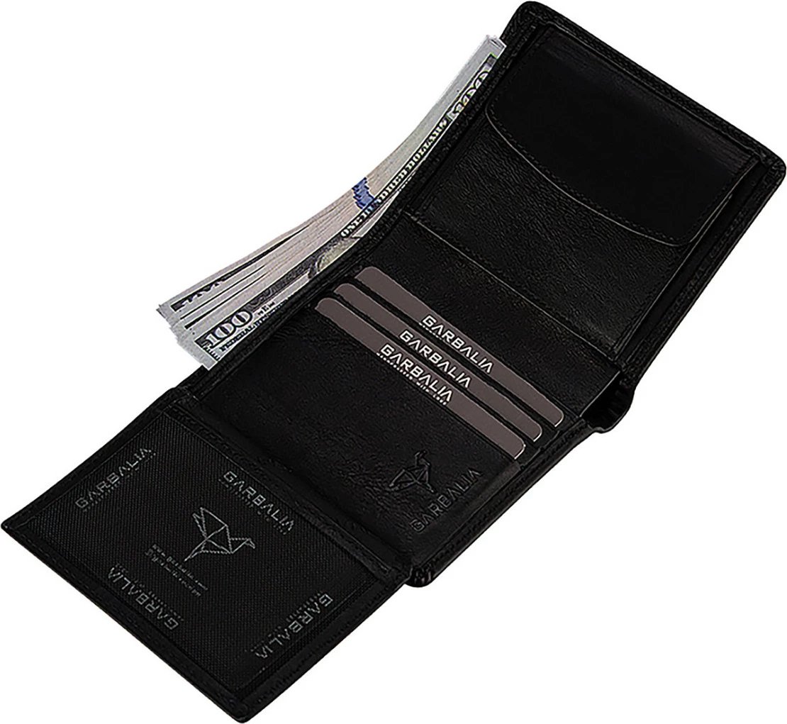 Portofol për burra, Zoozie Bags, Dallas, i zi